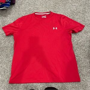 Red underarmour athletic - men’s